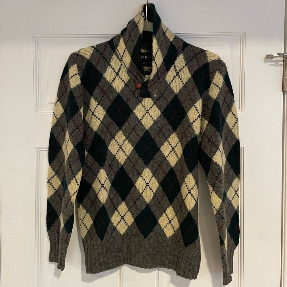 Moving Sale! Vintage Ralph Lauren 100% Wool Sweater